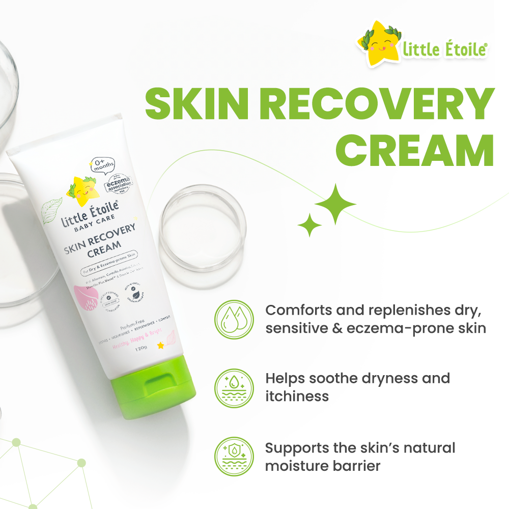 Skin Recovery Cream For Dry & Eczema-prone Skin (0+ Months)