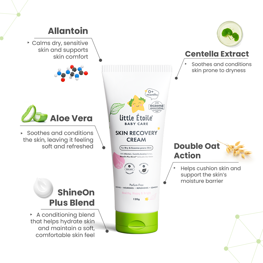 Skin Recovery Cream For Dry & Eczema-prone Skin (0+ Months)
