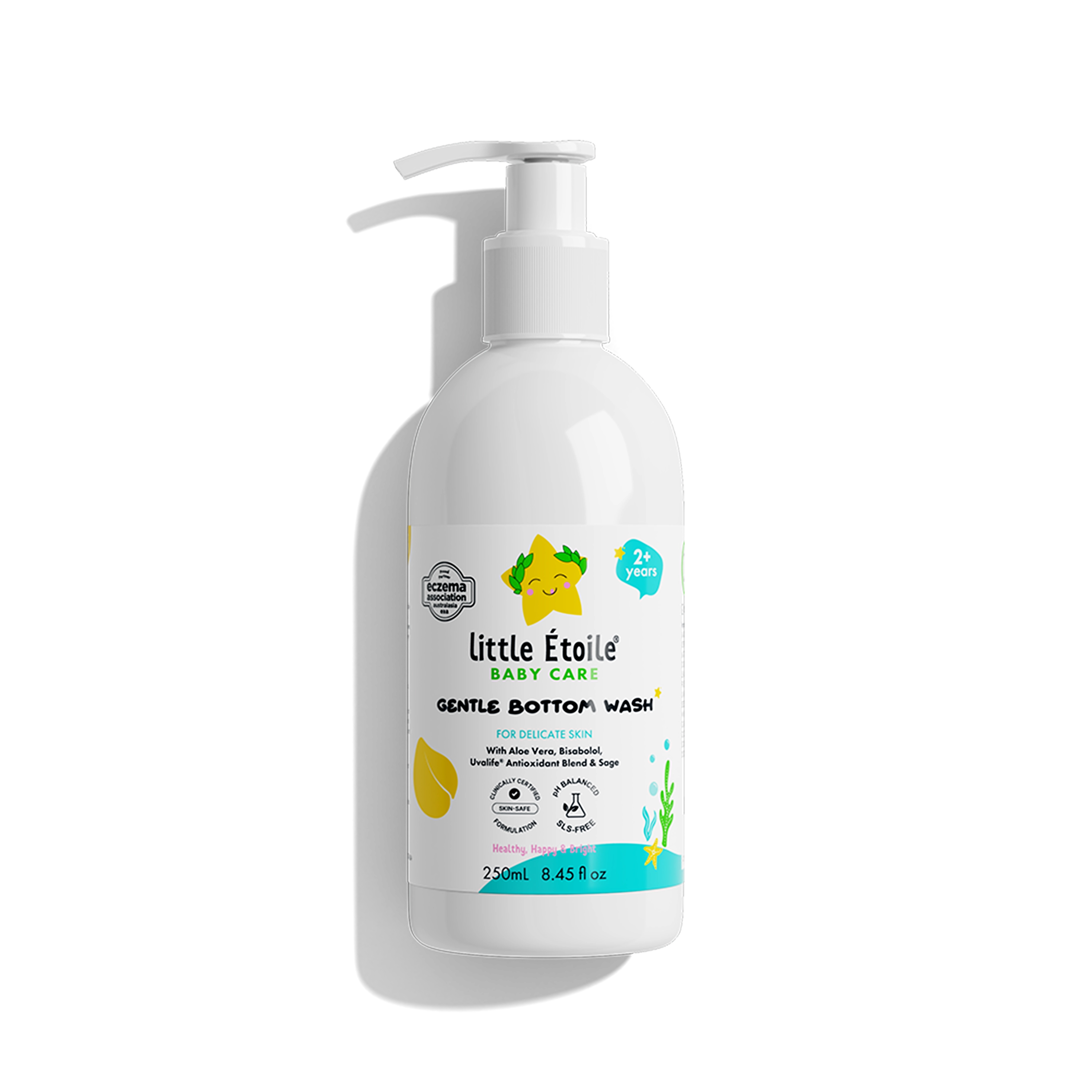 Gentle Bottom Wash for Delicate Skin (2+ Years)