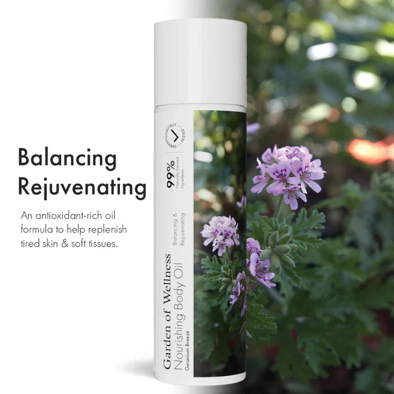 Nourishing Body Oil Geranium Breeze