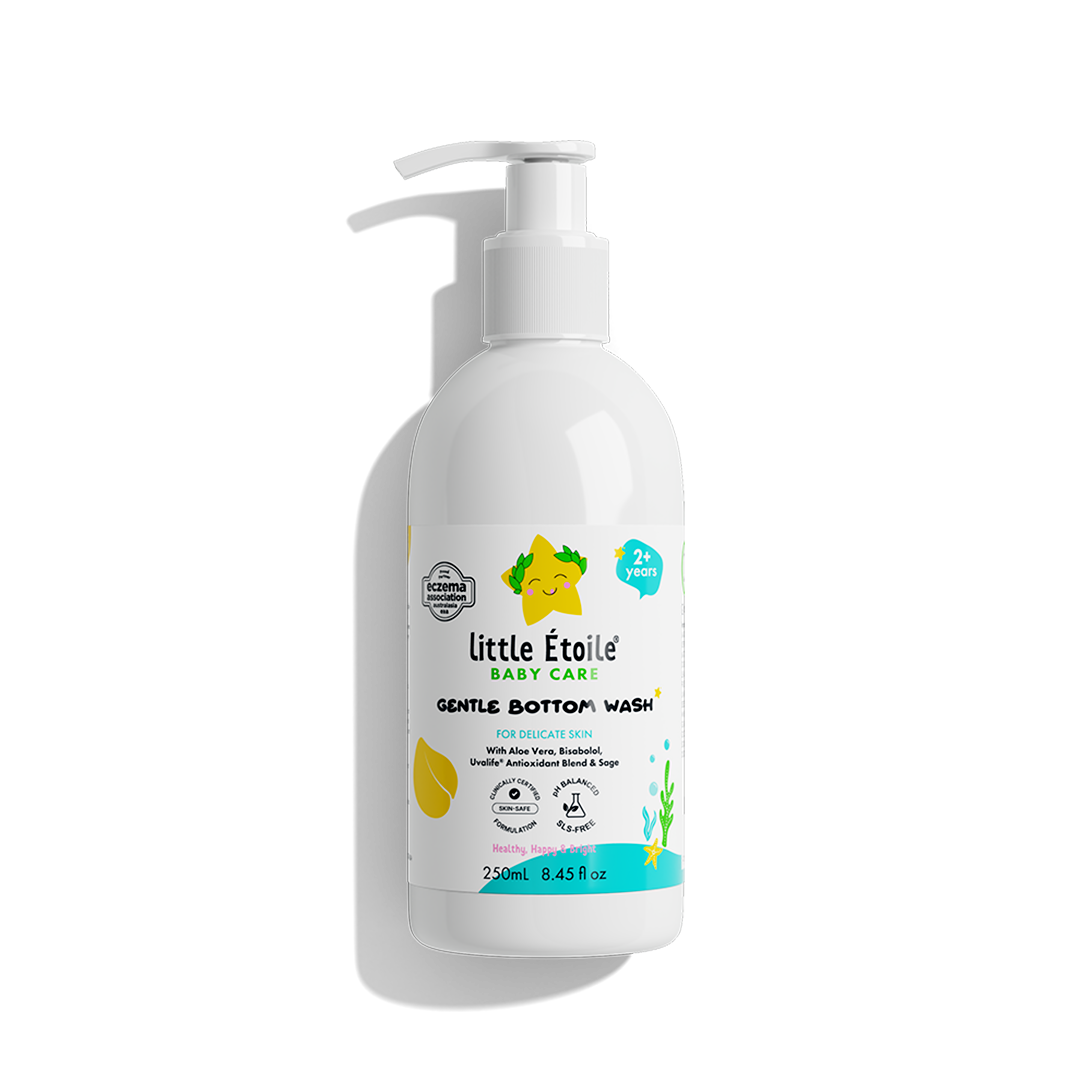 Gentle Bottom Wash for Delicate Skin (2+ Years)