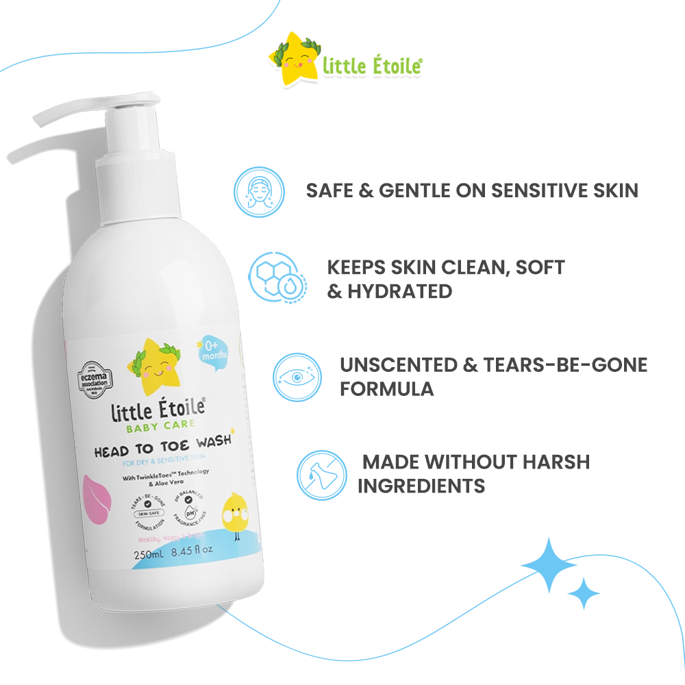 Head To Toe Wash For Dry & Sensitive Skin (0+ Months)