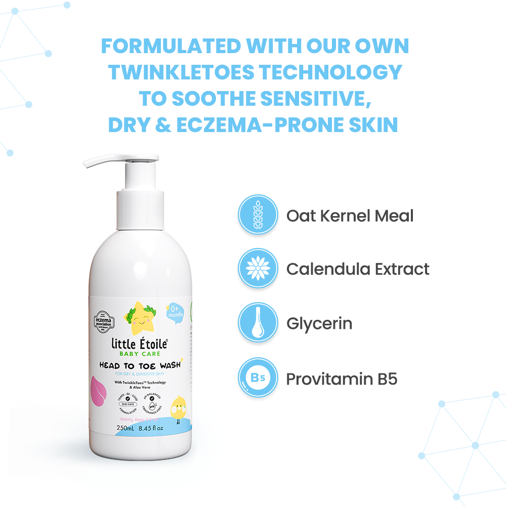 Head To Toe Wash For Dry & Sensitive Skin (0+ Months)