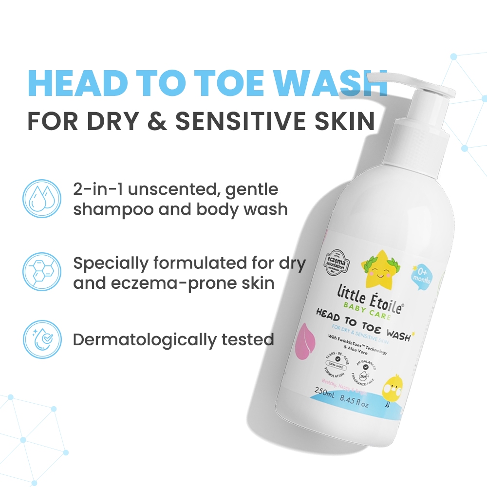Head To Toe Wash For Dry & Sensitive Skin (0+ Months)