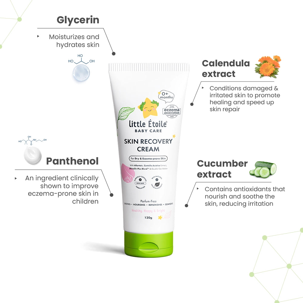 Skin Recovery Cream For Dry & Eczema-prone Skin (0+ Months)