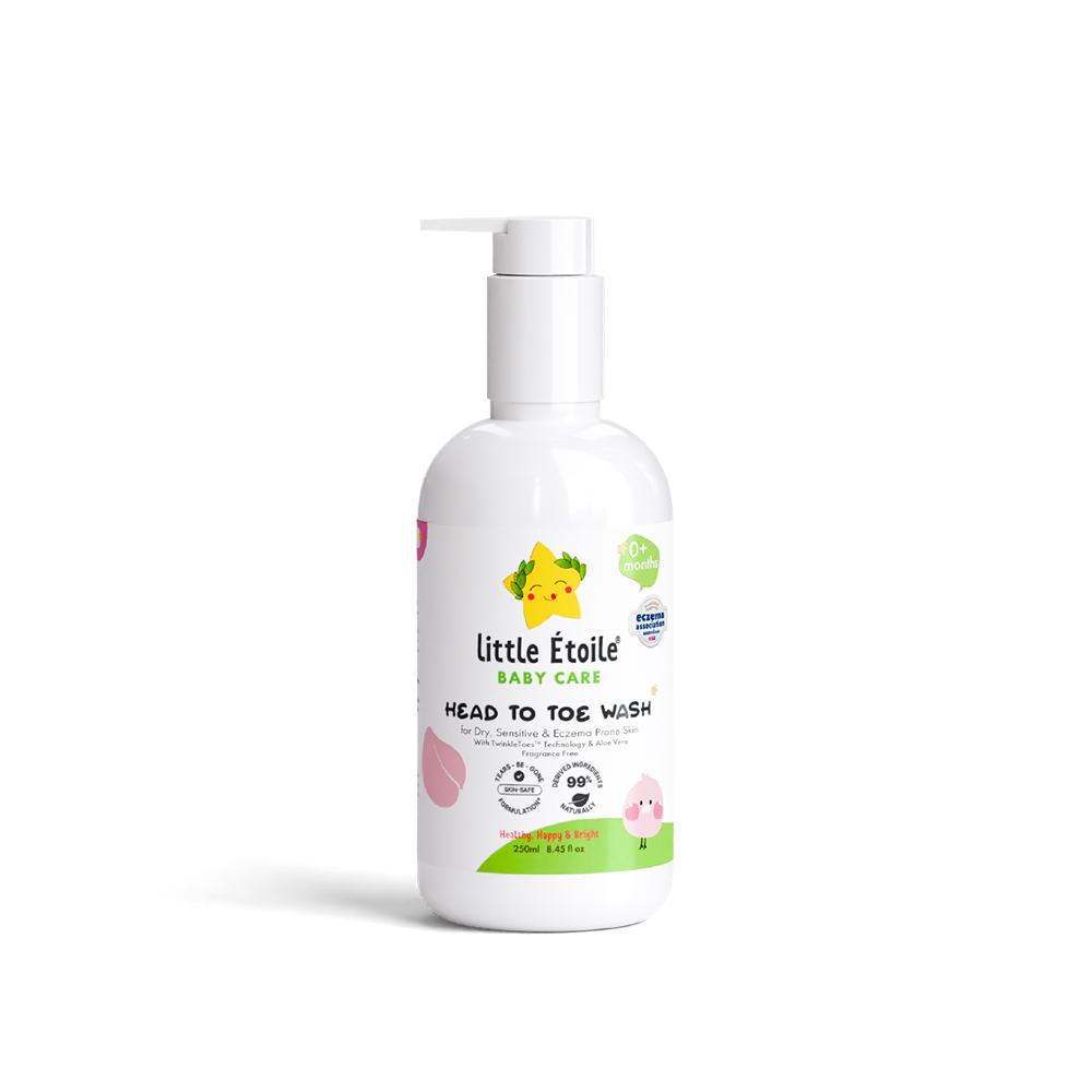 Head to Toe Wash for Dry, Sensitive & Eczema-prone Skin (0+ Months)