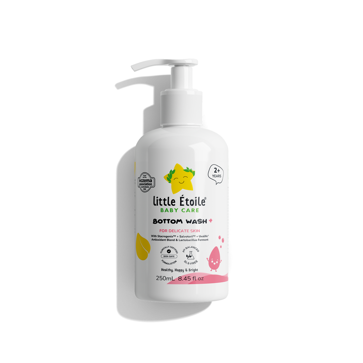 Gentle Bottom Wash for Delicate Skin (2+ Years)
