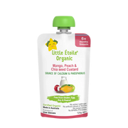 Organic Mango, Peach & Chia seed Custard – 6+ Months, 120g