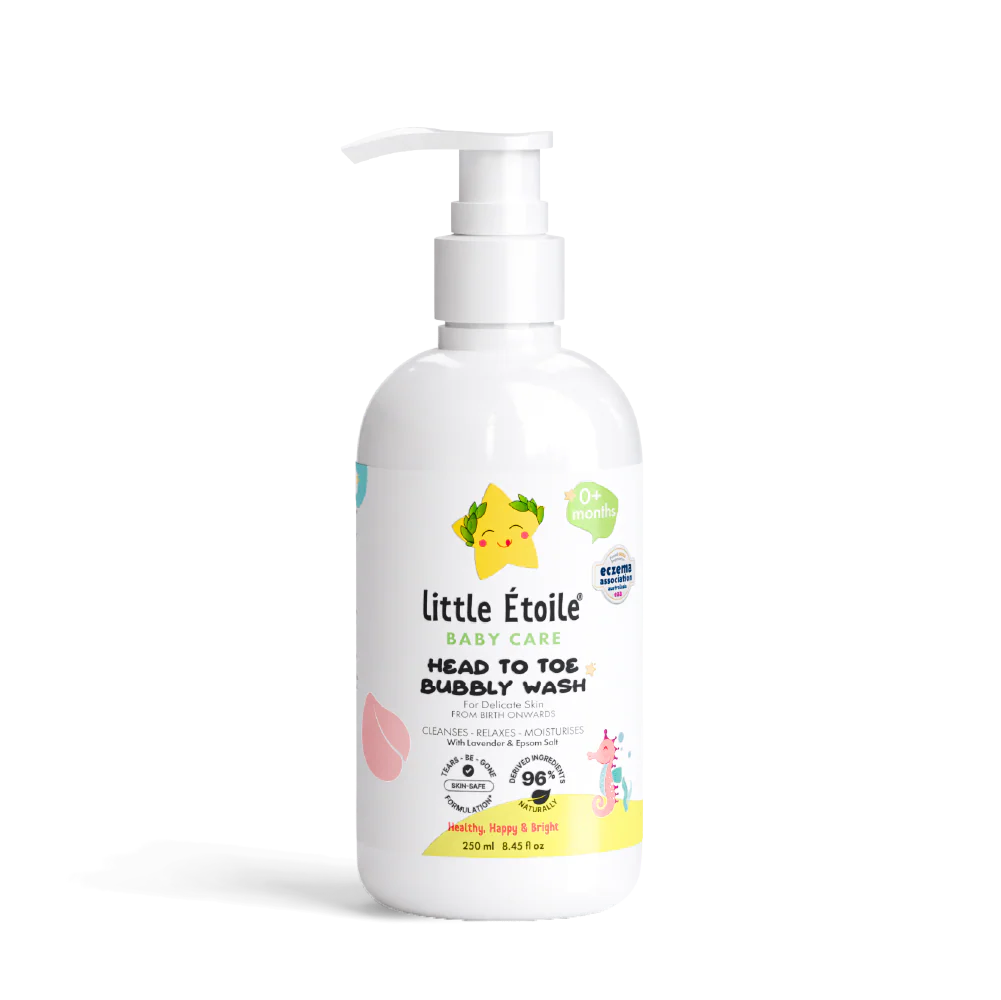 Head to Toe Bubbly Wash for Delicate Skin (0+ Months)