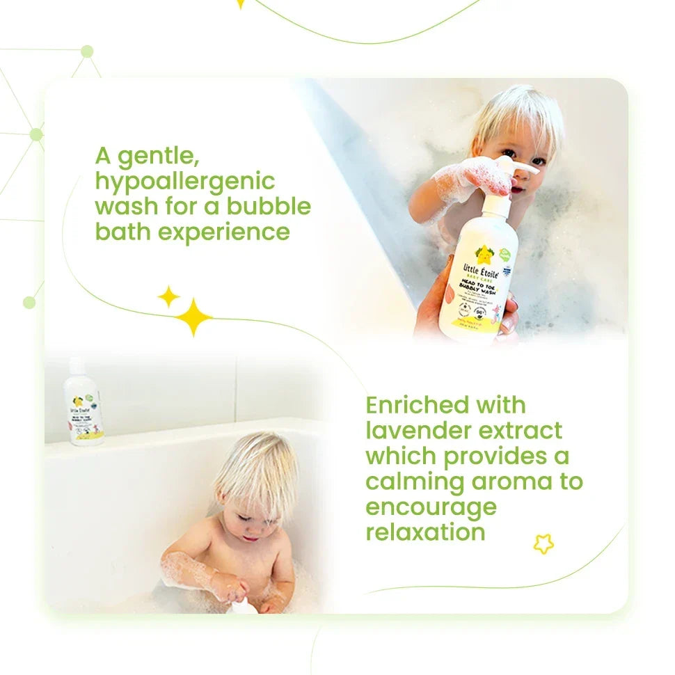 Head to Toe Bubbly Wash for Delicate Skin (0+ Months)