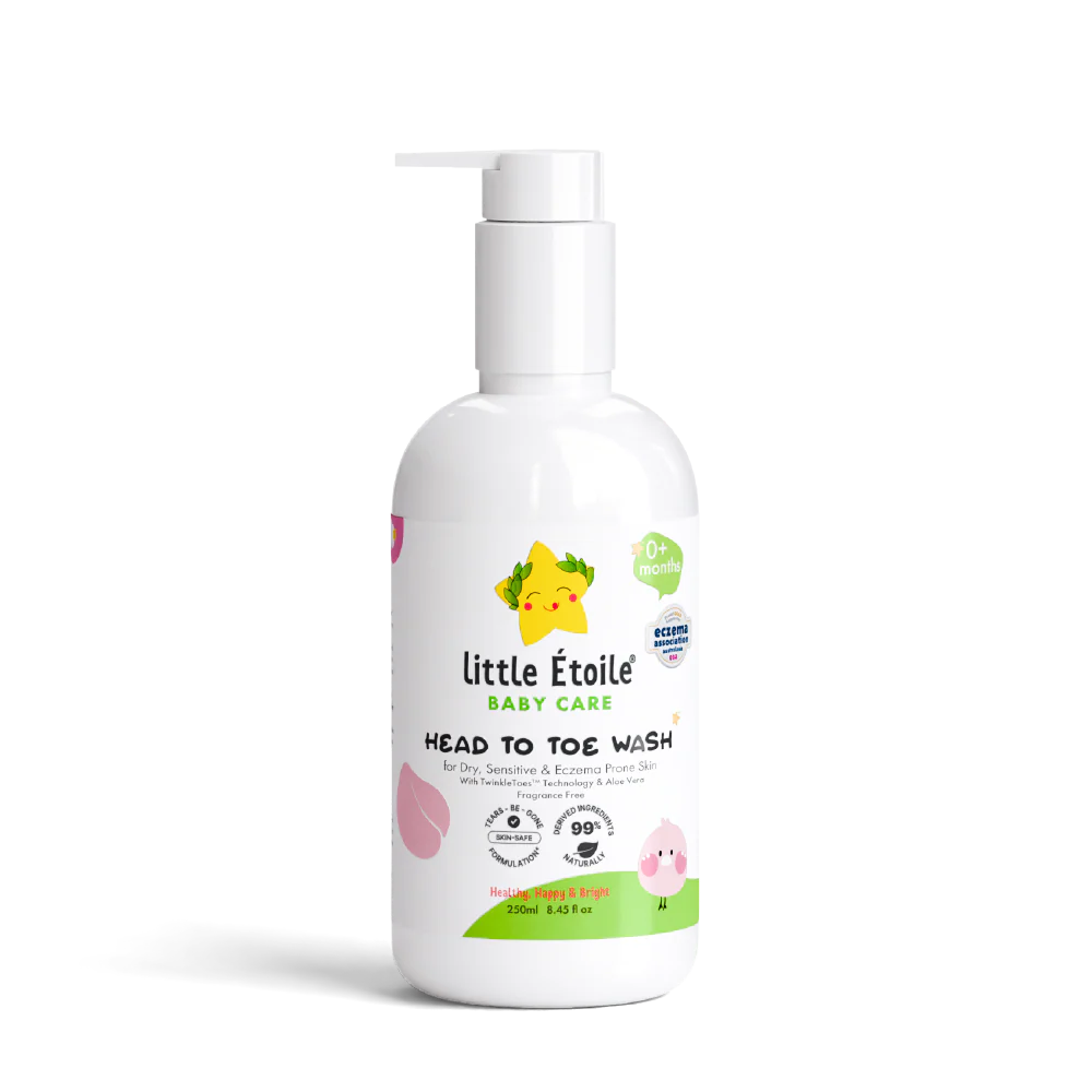 Head to Toe Wash for Dry, Sensitive & Eczema-prone Skin (0+ Months)