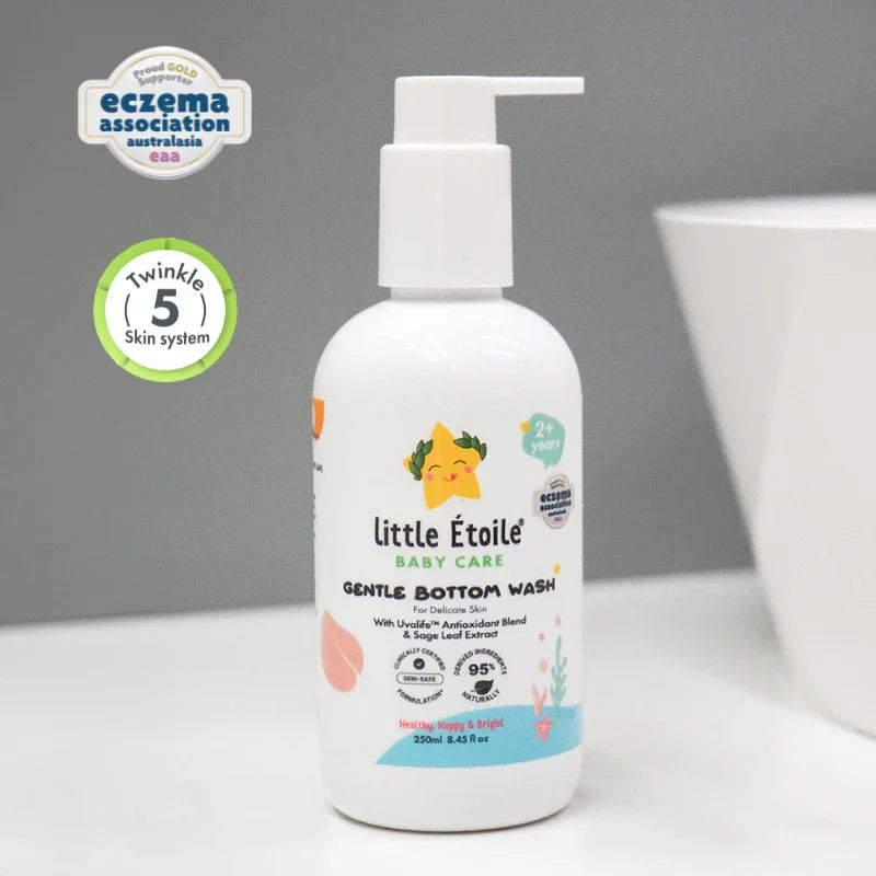 Gentle Bottom Wash for Delicate Skin (2+ Years)